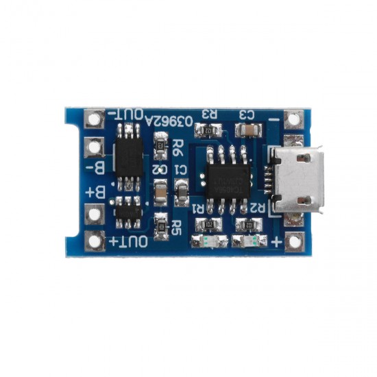 10Pcs TP4056 Micro USB 5V 1A Lithium Battery Charging Protection Board TE585 Lipo Charger Module