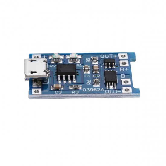 10Pcs TP4056 Micro USB 5V 1A Lithium Battery Charging Protection Board TE585 Lipo Charger Module