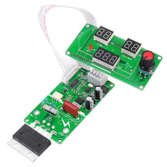 40A/100A Spot Welding Machine Time Current Controller Control Panel Board Adjust Time and Current Module with Digital Display 40A/100A Spot Welding Machine Time Current Controller Control Panel Board Adjust Time and Current Module with Digital Display