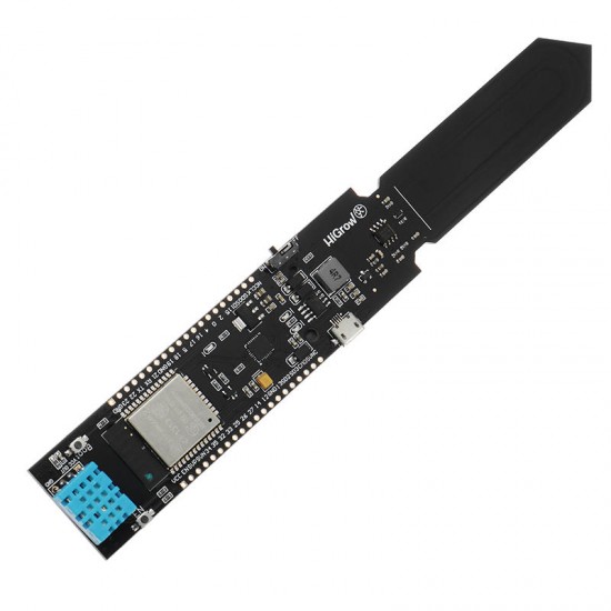 Wemos® Higrow ESP32 WiFi + Bluetooth Battery + DHT11 Soil Temperature And Humidity Sensor Module Wemos® Higrow ESP32 WiFi + Bluetooth Battery + DHT11 Soil Temperature And Humidity Sensor Module