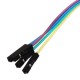 12Pcs Test Clamp Wire Hook Test Clip for Logic Analyzer