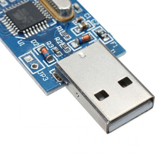 3.3V / 5V USBASP USBISP AVR Programmer Downloader USB ISP ASP ATMEGA8 ATMEGA128 Support Win7 64K Over-Current Protection Function With Download Cable
