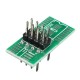 3pcs 8 Pin 1.27mm Pitch SOIC8 SOP8 Flash Burning Chip IC Test Clip Socket Adapter BIOS / 24 / 25 / 93 Programmer With 6pcs Power Module