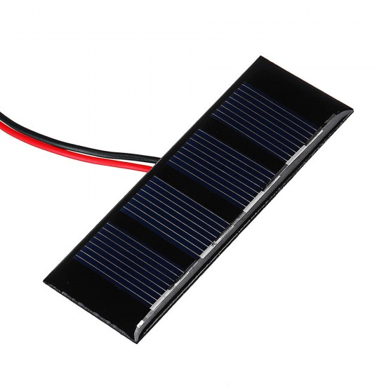 0.2W 2V 78.8*28.3mm Mini Polycrystalline Silicon Epoxy Board  Solar Panel for DIY Part