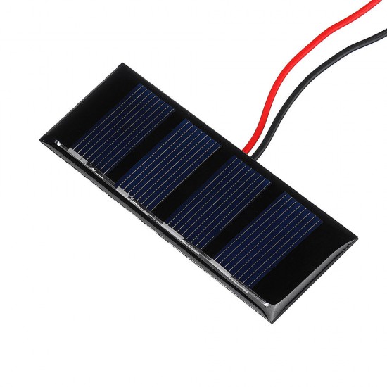 0.2W 2V 78.8*28.3mm Mini Polycrystalline Silicon Epoxy Board  Solar Panel for DIY Part