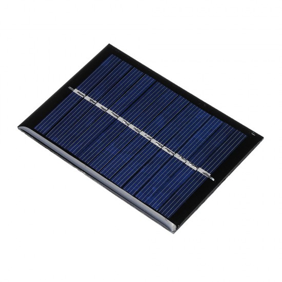 0.6W 6V 90*60*3mm Mini Photovoltaic Epoxy Solar Panel DIY Part