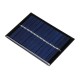 0.6W 6V 90*60*3mm Mini Photovoltaic Epoxy Solar Panel DIY Part