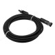 1 Pair of Black + Red 5M AWG12 MC4 Connector Extension Cable Wire for Solar Panel 1 Pair of Black + Red 5M AWG12 MC4 Connector Extension Cable Wire for Solar Panel