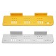 1 Pair of Gold/Silver Aluminum Alloy Both Side Plate forT200/TP200/T600 Tank Chassis Car 1 Pair of Gold/Silver Aluminum Alloy Both Side Plate forT200/TP200/T600 Tank Chassis Car