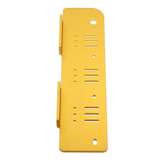 1 Pair of Gold/Silver Aluminum Alloy Both Side Plate forT200/TP200/T600 Tank Chassis Car 1 Pair of Gold/Silver Aluminum Alloy Both Side Plate forT200/TP200/T600 Tank Chassis Car