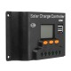 10/20/30/40/50/60A 12v/24v Adjust PWN Solar Battery Charge Controller for Solar Panel Support Dual USB Output/Large LCD Display