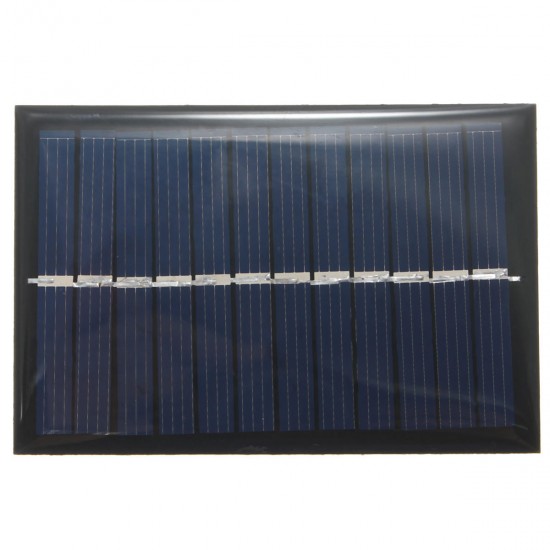 10PCS 6PCS 6V 100mA 0.6W Polycrystalline Mini Epoxy Solar Panel Photovoltaic Panel