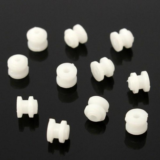 10Pcs Plastic Gear For Plastic Pulley Block DIY Model Accessories