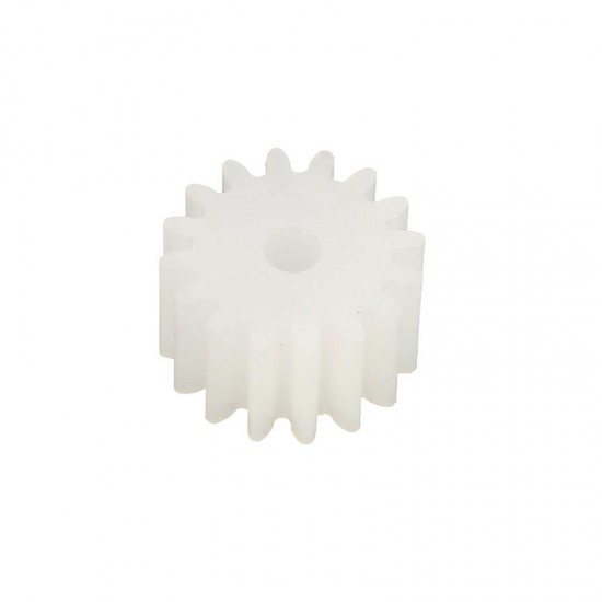 10pcs 16Gear 2mm Plastic Accessories Of DIY Model Toy Motor Shaft Gear