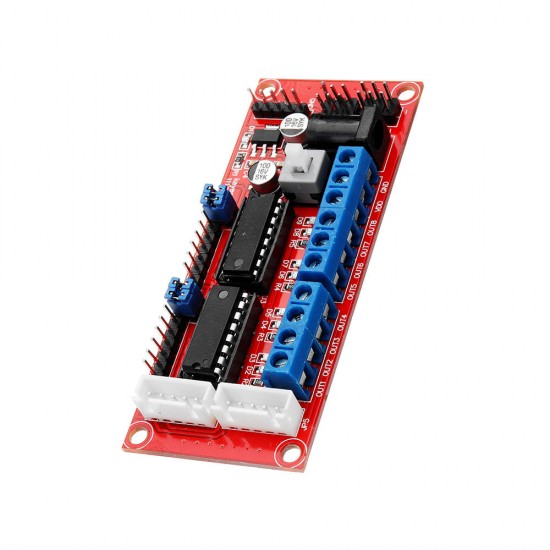 L293D 4WD DC Motor Dual H-bridge Drive Control Module For Arduino Smart Car Robot L293D 4WD DC Motor Dual H-bridge Drive Control Module For Arduino Smart Car Robot