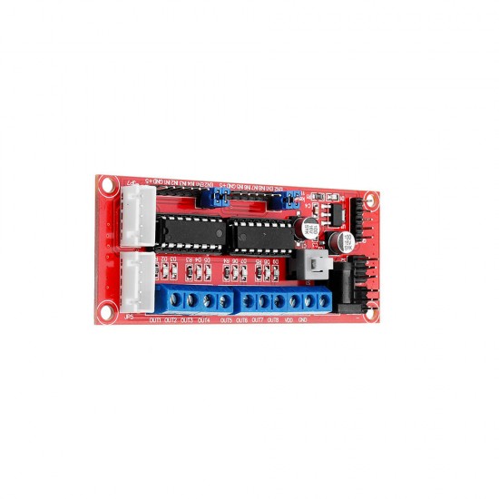 L293D 4WD DC Motor Dual H-bridge Drive Control Module For Arduino Smart Car Robot L293D 4WD DC Motor Dual H-bridge Drive Control Module For Arduino Smart Car Robot