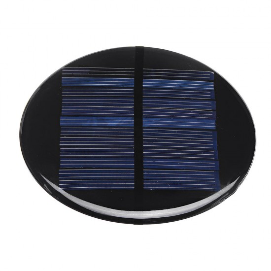 Φ80MM 6V 2W Round Style Polycrystalline Solar Panel Epoxy Board