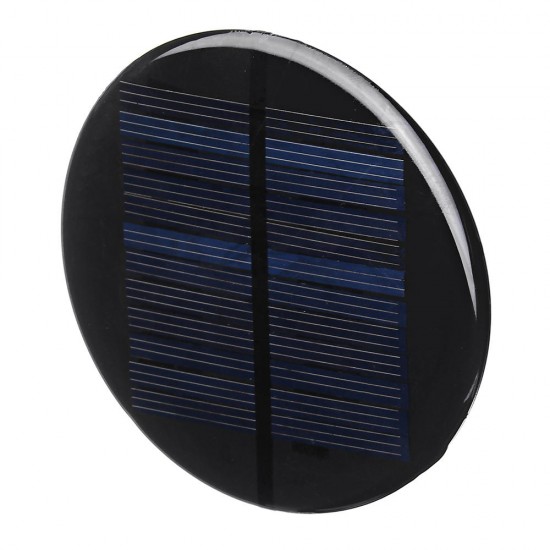 Φ80MM 6V 2W Round Style Polycrystalline Solar Panel Epoxy Board