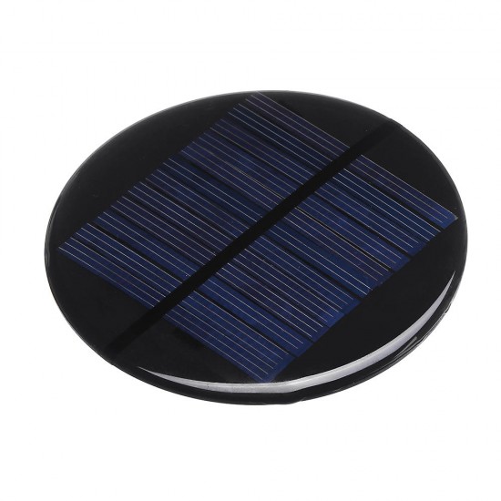 Φ80MM 6V 2W Round Style Polycrystalline Solar Panel Epoxy Board