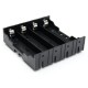 5PCS High Strength Battery Plastic Case Holder for 4x3.7V 18650 Li-ion batteries