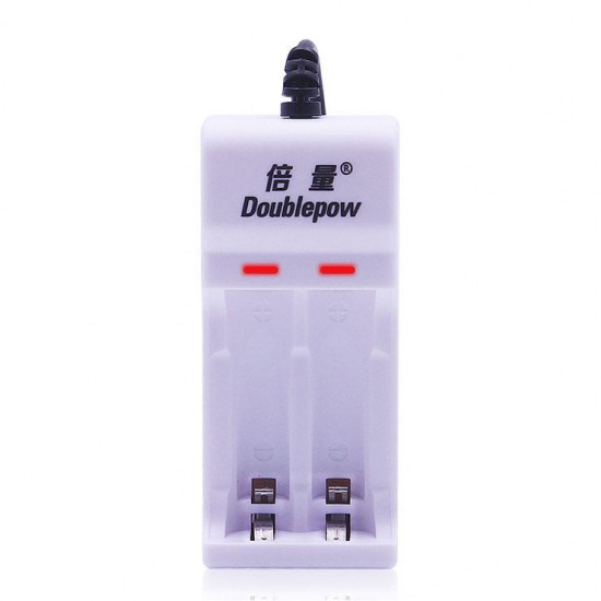 Doublepow U21 USB 2 Slot 1.2V AA AAA Rechargeable Battery Charger