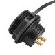 1 Pair Waterproof Aviation Connector Plug with Socket SD20-2 2 Pin IP68 F3F7 O5P3 1 Pair Waterproof Aviation Connector Plug with Socket SD20-2 2 Pin IP68 F3F7 O5P3