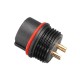 1 Pair Waterproof Aviation Connector Plug with Socket SD20-2 2 Pin IP68 F3F7 O5P3 1 Pair Waterproof Aviation Connector Plug with Socket SD20-2 2 Pin IP68 F3F7 O5P3