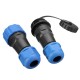 1 Pair Waterproof Aviation Connector Plug with Socket SD20-4 4 Pin IP68 F3F7 O5P3