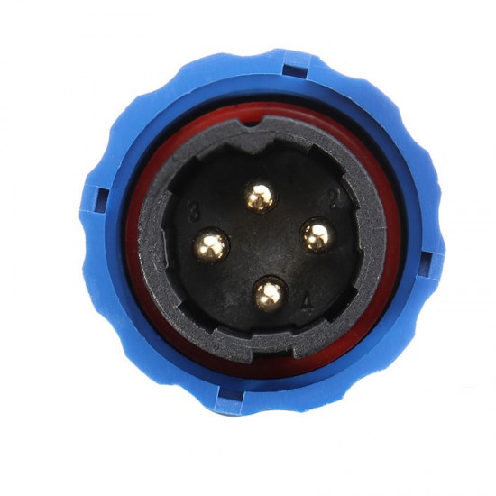 1 Pair Waterproof Aviation Connector Plug with Socket SD20-4 4 Pin IP68 F3F7 O5P3