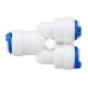 1/4 Inch RO Grade Y Type Water Tube Quick Connect Parts Fittings Connection Pipes for Water Filters