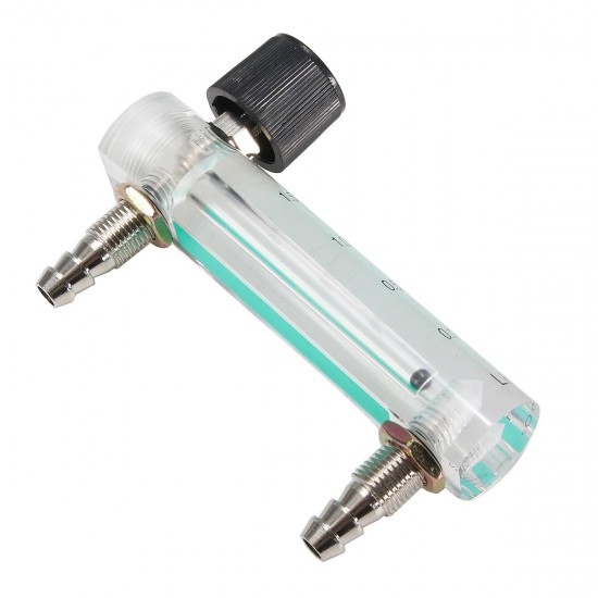 0-1.5LPM 1.5L Oxygen Flow Meter Flow Meter with Control Valve for Oxygen Air Gas 0-1.5LPM 1.5L Oxygen Flow Meter Flow Meter with Control Valve for Oxygen Air Gas