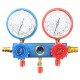 0-500PSI Air Conditioning Refrigerant Fluorine Table Gauge Diagnostic Test Tool