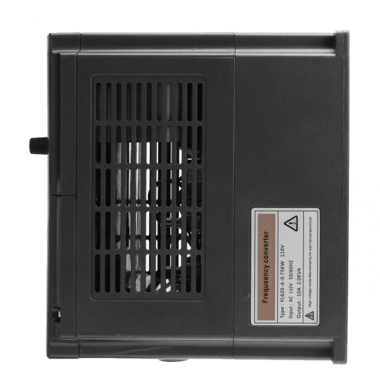 0.75KW 110V Variable Frequency Inverter Built-in PLC Speed Control Single In Three Phase Out 0.75KW 110V Variable Frequency Inverter Built-in PLC Speed Control Single In Three Phase Out