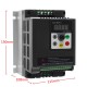 0.75KW 220V Single To 3 Phase Variable Frequency Inverter Motor Speed Drive Converter