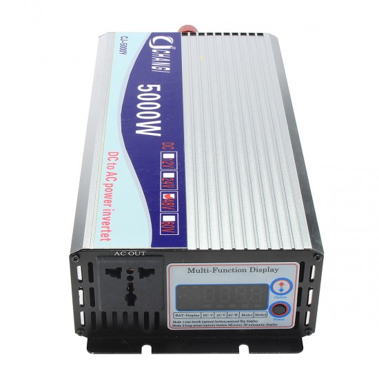 10000W Peak DC 48V to AC 120V 60Hz Converter Modified Sine Wave Power Inverter with LCD Display