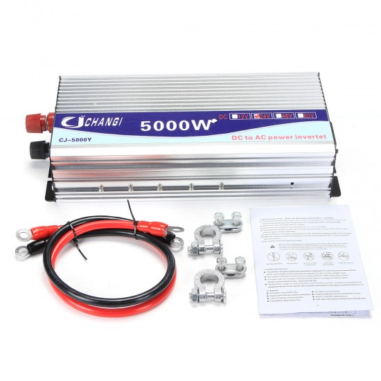 10000W Peak Modified Sine Wave Power Inverter DC 12-48V to AC 220V Converter + LCD 10000W Peak Modified Sine Wave Power Inverter DC 12-48V to AC 220V Converter + LCD
