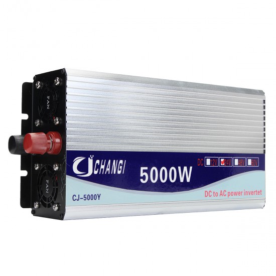10000W Peak Modified Sine Wave Power Inverter DC 12-48V to AC 220V Converter + LCD