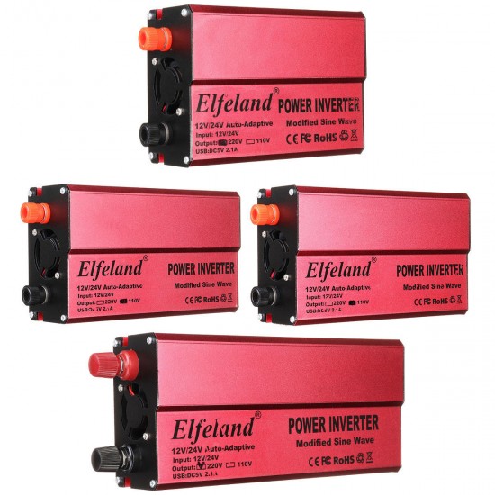 1000/1500/2000/3000W Peak Power Inverter Modified Sine Wave converter 12/24V To 110/220V 1000/1500/2000/3000W Peak Power Inverter Modified Sine Wave converter 12/24V To 110/220V