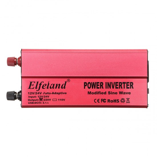 1000/1500/2000/3000W Peak Power Inverter Modified Sine Wave converter 12/24V To 110/220V 1000/1500/2000/3000W Peak Power Inverter Modified Sine Wave converter 12/24V To 110/220V