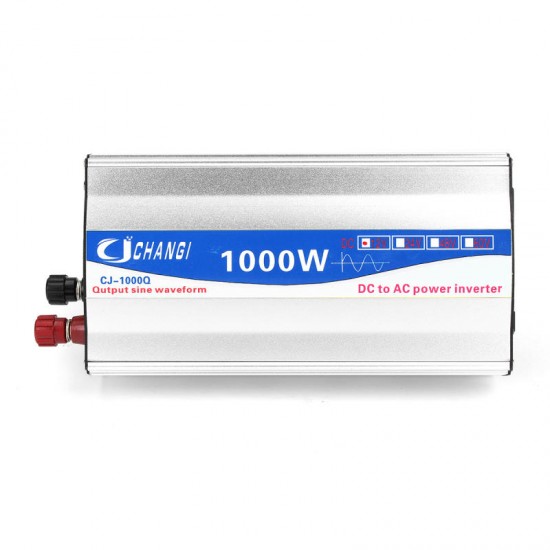 1000W  DC 12V to AC 220V Pure Sine Wave Power Inverter Power Converter Transmitter