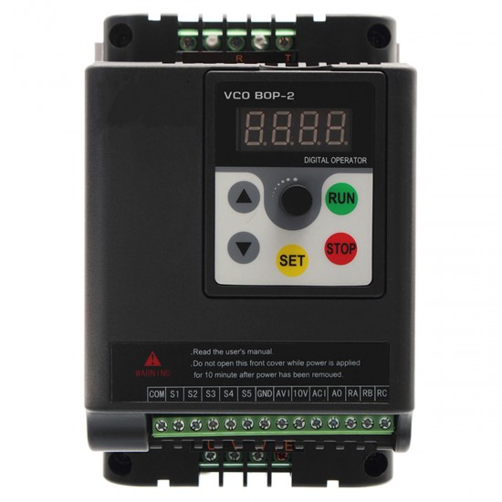 1.5KW 220V Single To 3 Phase VFD Variable Frequency Inverter Motor Speed Drive Converter 1.5KW 220V Single To 3 Phase VFD Variable Frequency Inverter Motor Speed Drive Converter