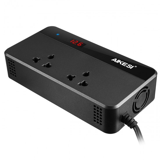 200W Power Inverter DC 12V to 220V AC DC Adapter 4 USB Ports Charger Adapter Plug Converter