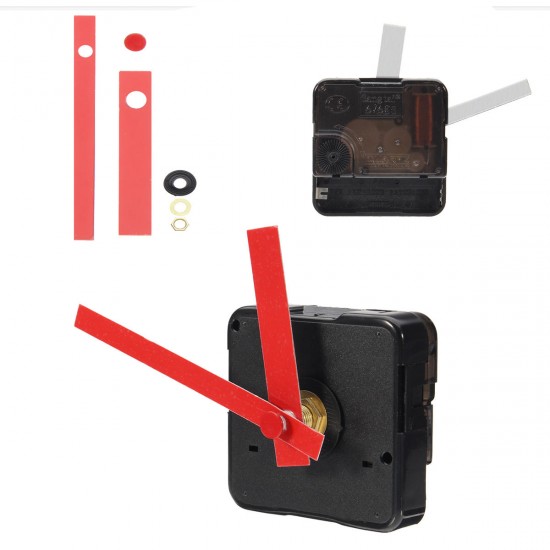 10pcs Silent DIY Quartz Clock Movement Mechanism Mute Hands Repair Tool Parts Kit