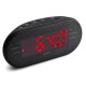 1/2" LED Display Alarm Clock Timer AM/FM Radio 24-Hour System Multi-function