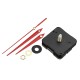 5pcs 20mm Shaft Length DIY Red Triangle Hands Silent Quartz Wall Clock Movement Mechanism For Replacement