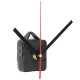 Black & Red Hands DIY Quartz Wall Clock Movement Mechanism