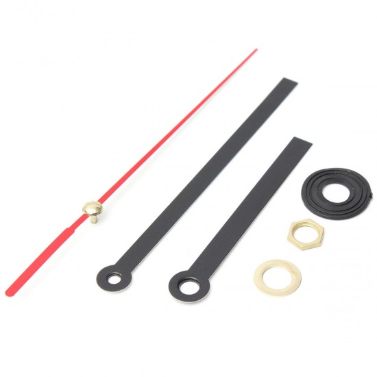 Black & Red Hands DIY Quartz Wall Clock Movement Mechanism Black & Red Hands DIY Quartz Wall Clock Movement Mechanism