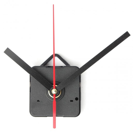 Black & Red Hands DIY Quartz Wall Clock Movement Mechanism