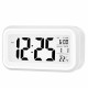 Digital LCD Display Alarm Clock With 12/24 Hour Switchable Time Date Week Temperature Night Lights