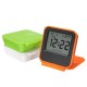 Foldable LCD Digital Travel Desk Alarm Clock Snooze Date Day Thermometer